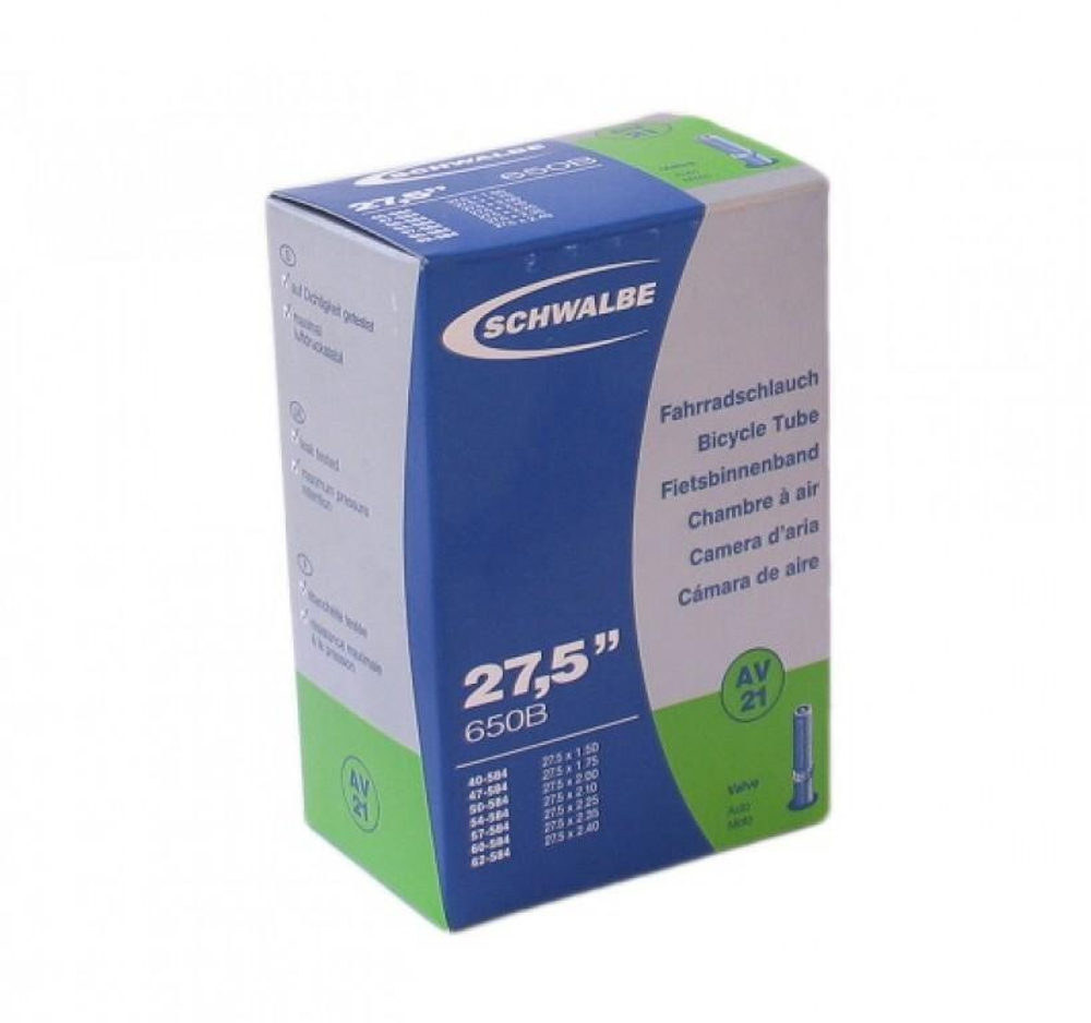 Камера Schwalbe 27,5 (40/62-584) AV21 40мм EK AGV