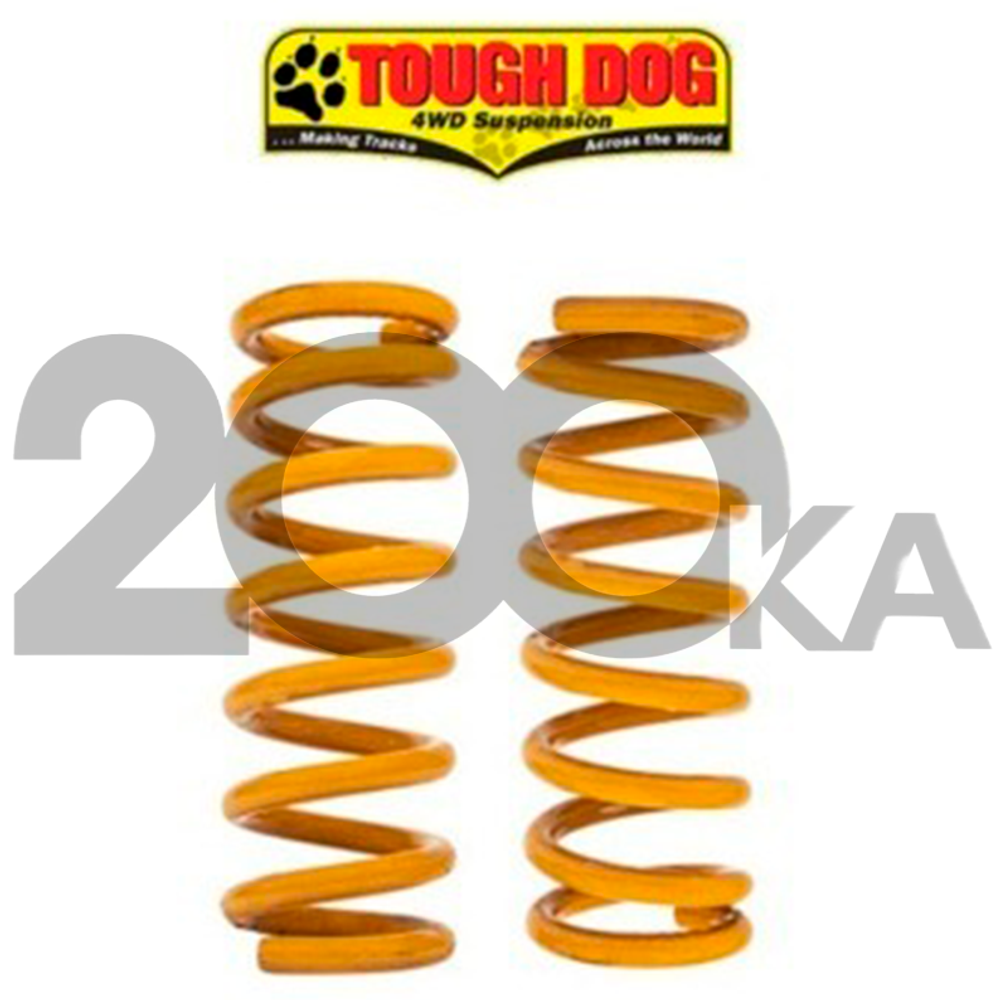 TDC943S-PAIR Пружины передние Tough Dog Toyota Land Cruiser 105 комфортная нагрузка лифт 25 мм TLC80 50 мм