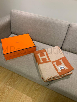 Одеяло плед H Hermes