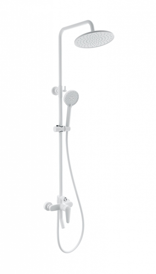 Душевая система WONZON & WOGHAND, Белый матовый (WW-B2168-A-MW)