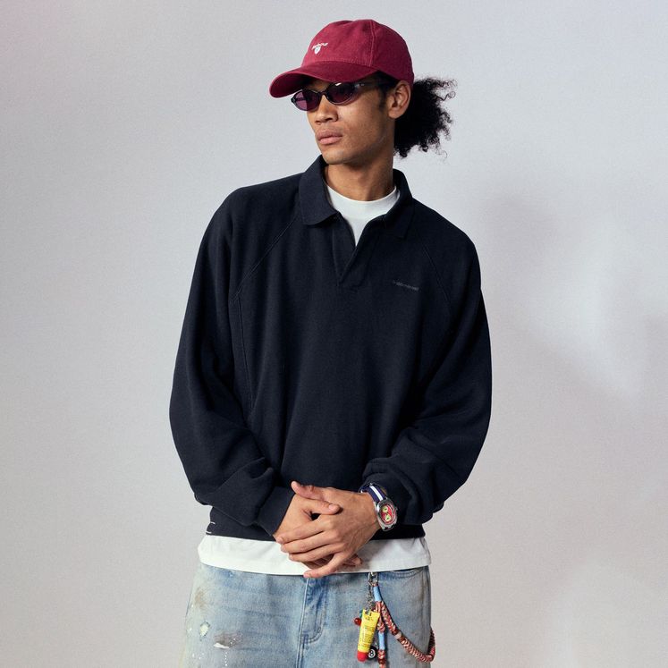 25NOWY0080829 Свитшот NOTHOMME Polo type MONTE, синий темный