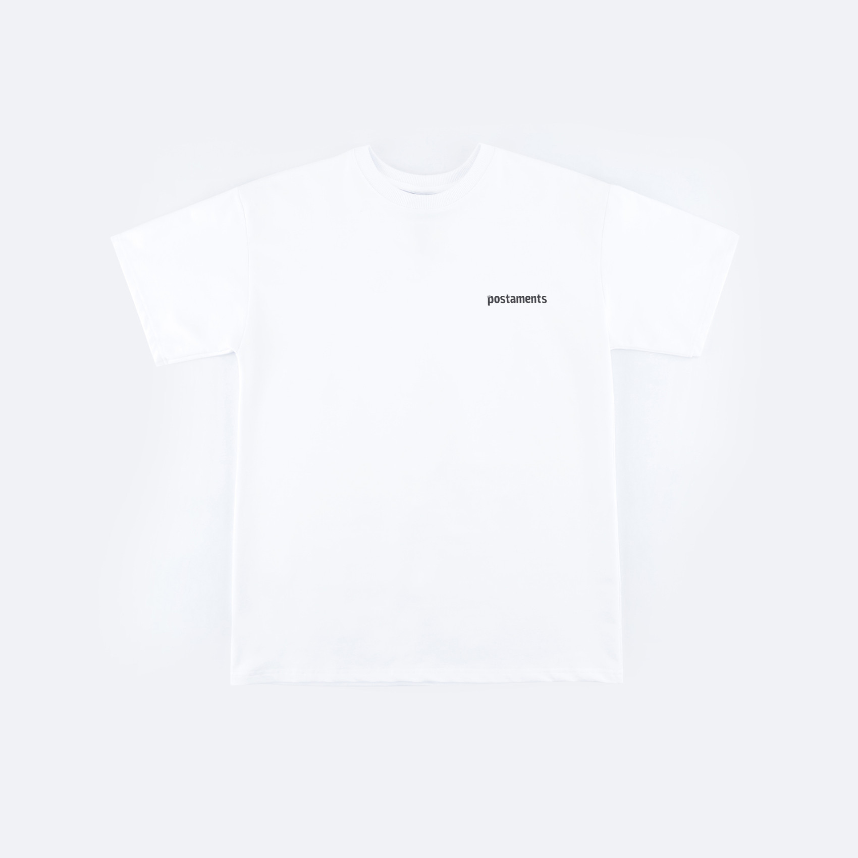 Футболка Postaments P Logo (white) артикул:bwR1Vjs9gQW4rBlYaGJtd2 - купить в магазине Дайс