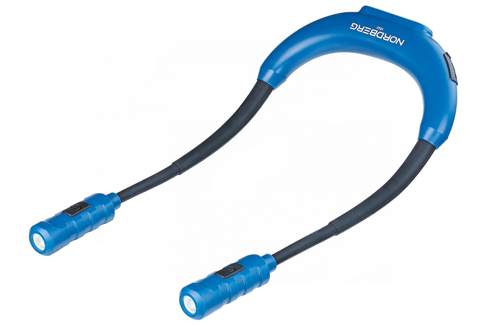 NORDBERG (1902) Фонарь светодиодный нашейный, аккумуляторный, 3,7 В