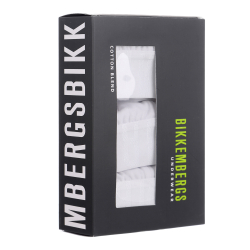 Мужские трусы хипсы (белый) набор 3 в 1 Bikkembergs BKK1UTR14TR