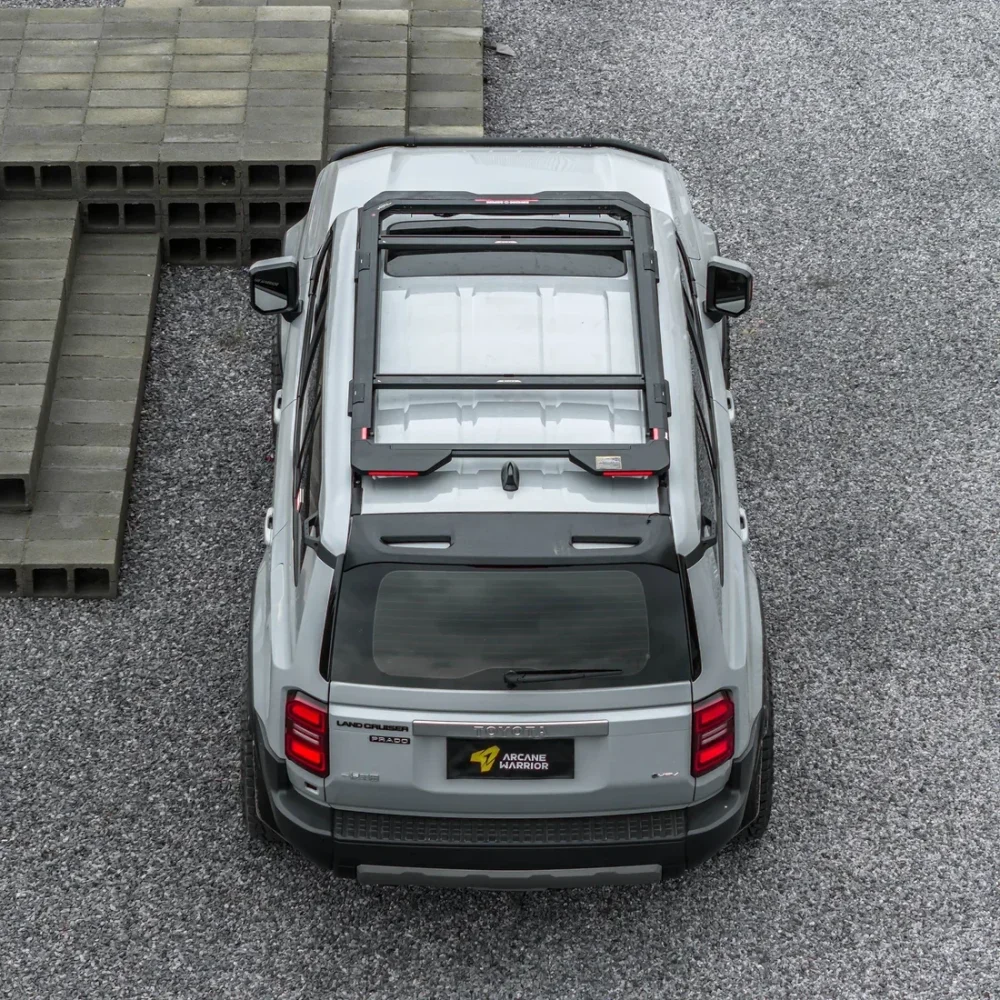 Платформа на крышу Aracane Warrior M'LinkX для Toyota Land Cruiser Prado 250 LC250 Крузак Прадо ящик Маркиза багажник