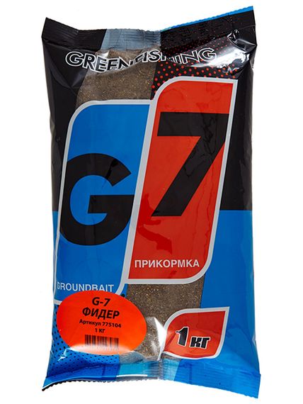 Прикормки GF G-7 8кг ФИДЕР набор