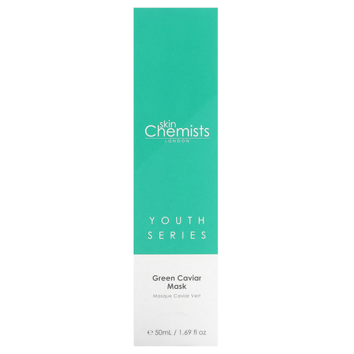 skinChemists, Youth Series, маска для лица с зеленой икрой, 50 мл (1,69 жидк. унц.)