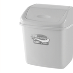 Контейнер для мусора с плавающей кр. "Фантазия" 18 л голубой