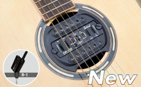 SW-400 Звукосниматель для акустической гитары, в резонаторное отверстие, беспроводной, Belcat