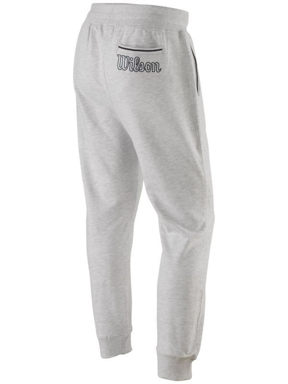 Мужские теннисные штаны Wilson Chi Ctn Jogger M - white
