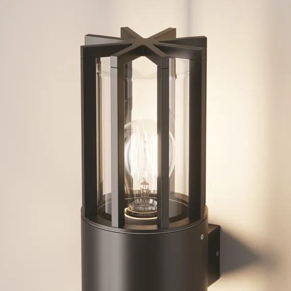 Настенный светильник (бра) Баррель / Barrel E27x2 15Вт IP 54 Outdoor o453wl-02gf
