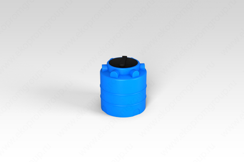 Емкость пластиковая пищевая ЭкоПром ЭВЛ-Т 100 л. вертикальная (58x58x65см;синий) - арт.555612.2