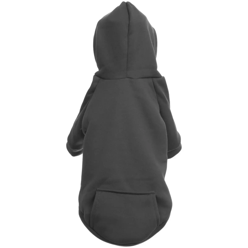 Кофта - толстовка для мелких пород собак «BRO Style», цвет черный, р XL (на флисе)