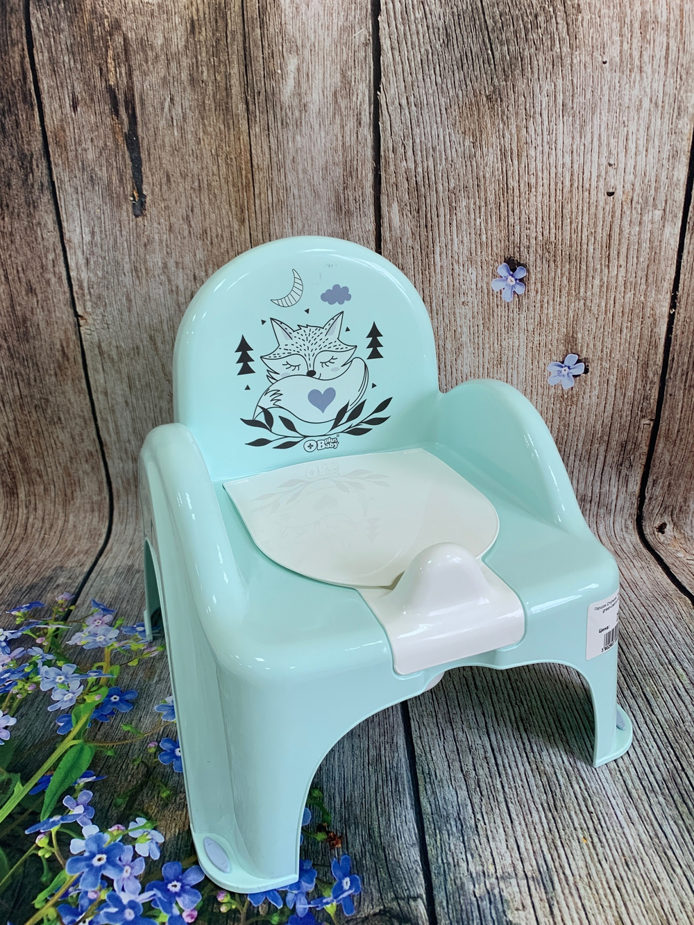 Горшок Стульчик  "Лисенок" (light green-светло зеленый)