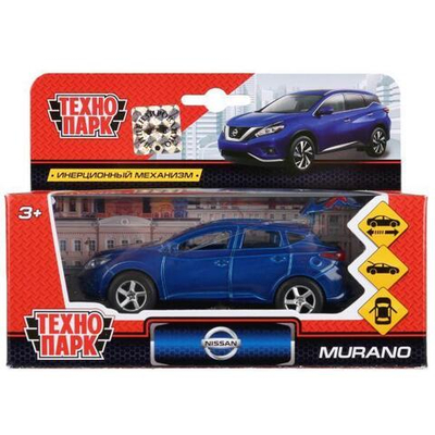 Модель ин. мет. "Nissan Murano" 12см, двер, баг, коробка SB-17-75-NM-N(BU)-WB (Технопарк)