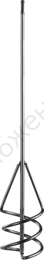 ЗУБР 100x580 мм, SDS+, Миксер для песчано-гравийных смесей, ПРОФЕССИОНАЛ (06037-10-60)