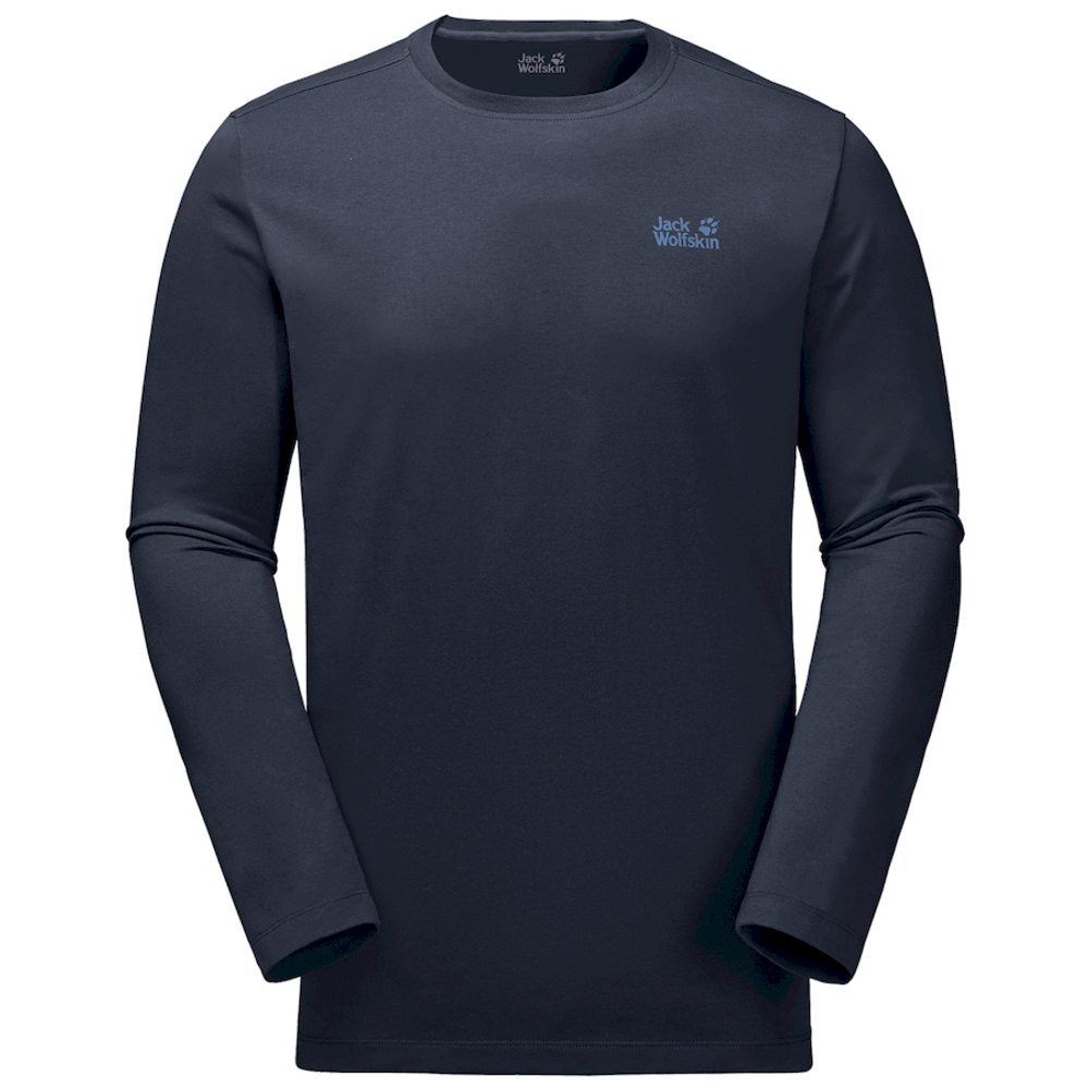 JACK WOLFSKIN лонгслив ESSENTIAL LONGSLEEVE MEN, 10100