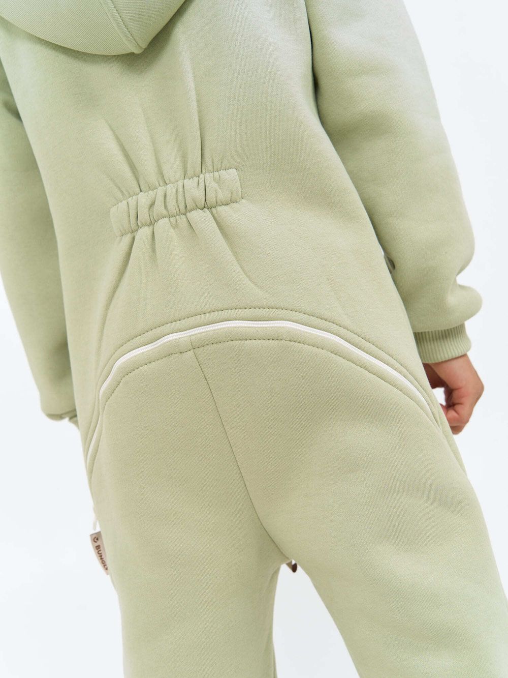 Комбинезон с клапаном "Шалфей" утепленный