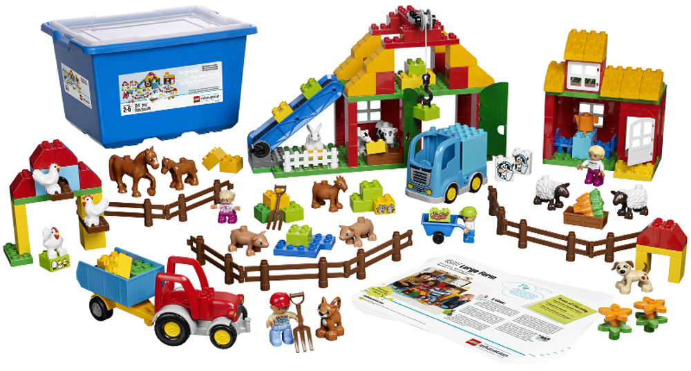 LEGO Education: Большая Ферма 45007 — Large Farm — Лего Образование