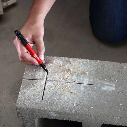 Маркер тонкий для стройплощадки Milwaukee INKZALL