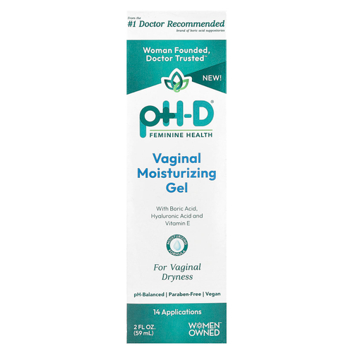 pH-D Feminine Health, увлажняющий гель для влагалища, 59 мл (2 жидк. унции)