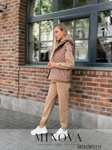 Жилет 3115-мокко Minova
