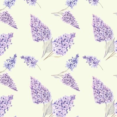 Душистая сирень на светло-зеленом / Fragrant lilac on green
