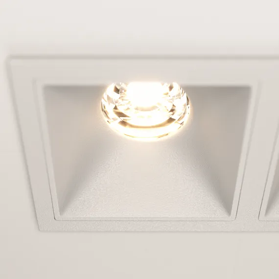 Встраиваемый светильник Альфа / Alfa LED 20 Вт 3000 К 36° с функцией диммирования Technical dl043-02-10w3k-d-sq-w