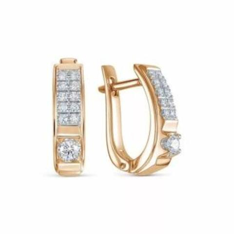 Серьги из золота с бриллиантами