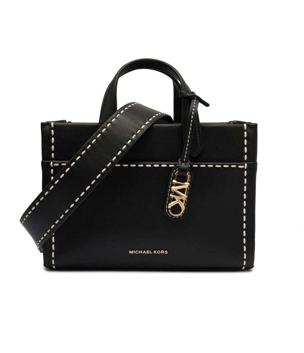 Кожаная сумка-трапеция Michael Kors - черный(30T4G3GM5L)