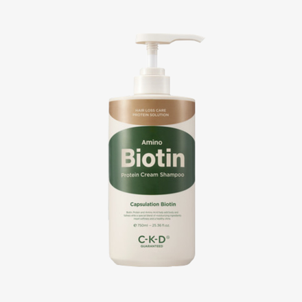 CKD Крем-шампунь питательный амино-биотин-протеиновый Amino biotin protein cream shampoo (750мл)