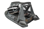 Тент трансформер КОМБИ Yachtman 320 НДНД (графит/черный)