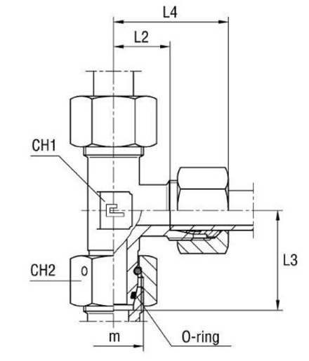 Соединение PNL DS38 М52х2 (в сборе)