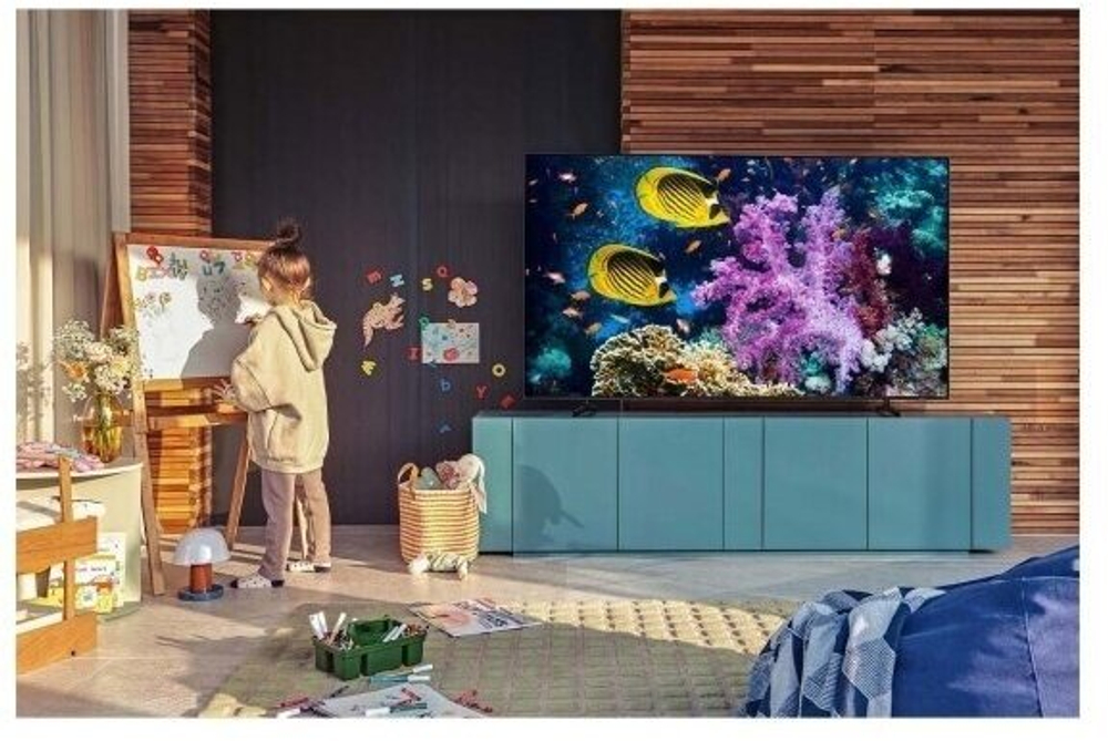 50" Телевизор Samsung QE50Q60ABU 4K Ultra HD QLED, черный
