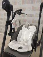 Стульчик для кормления-электрокачели Sweet Baby Amulete Steel Grey