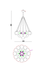 Подвесной светильник Freya FR5231PL-06BS