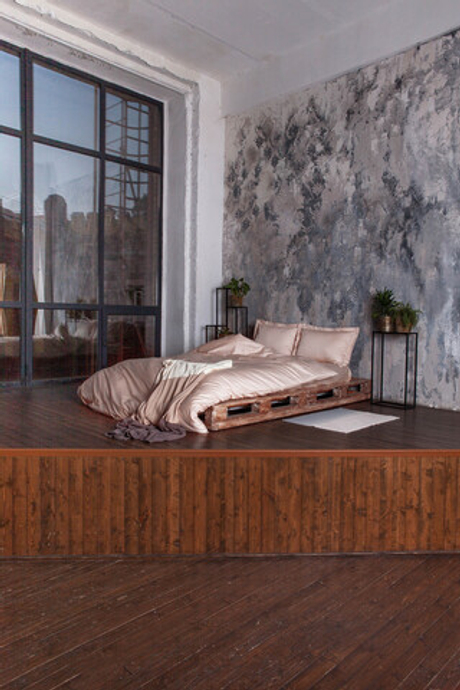 Постельное белье 2 спальное евро Luxberry Daily Bedding бежевая пудра