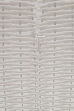 Корзина под елку Люкс Палермо 87 см., разборная, белый, ЕлкиТорг (87-223)