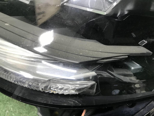 Битая Фара левая Lexus LX 3 15-23 LED под 2 блока