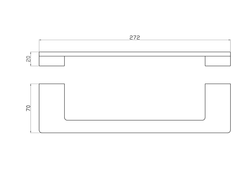 Вешалка для полотенец WONZON & WOGHAND ECLIPSE, Черный (WW-9113-BL)