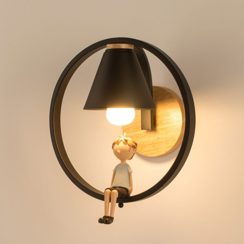 Настенный светильник Home Light Астерия MMD-LED B138-2-1xE27 черный