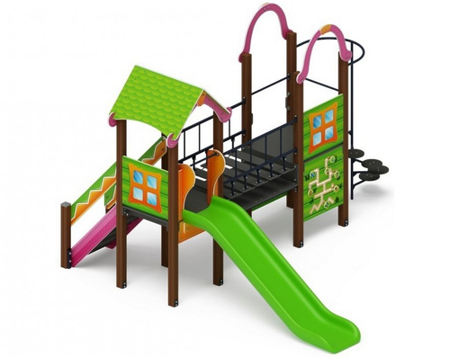 Детский игровой комплекс Лукоморье ДИК 2.25.10-01 H=1200