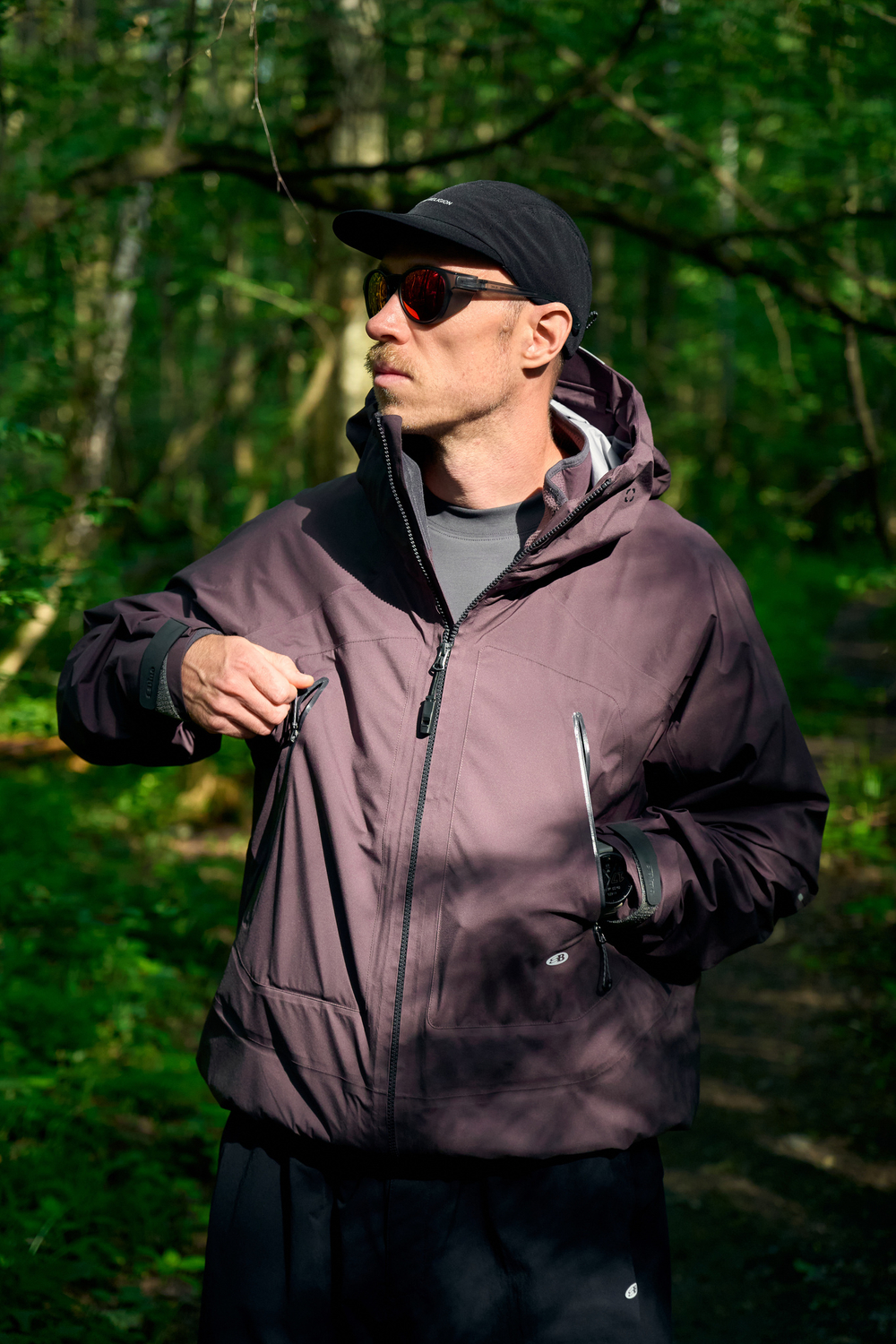 Куртка Nothomme Blue 3-in-1 Waterproof Hardshell Jacket "Purple"