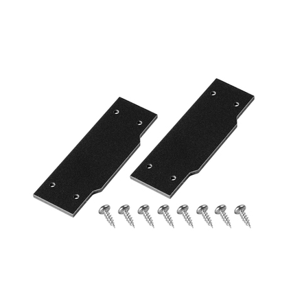 502467 Торцевые заглушки (2шт) BARRA к профилю 5024X0, 5024X0-6AI ЧЕРНЫЙ