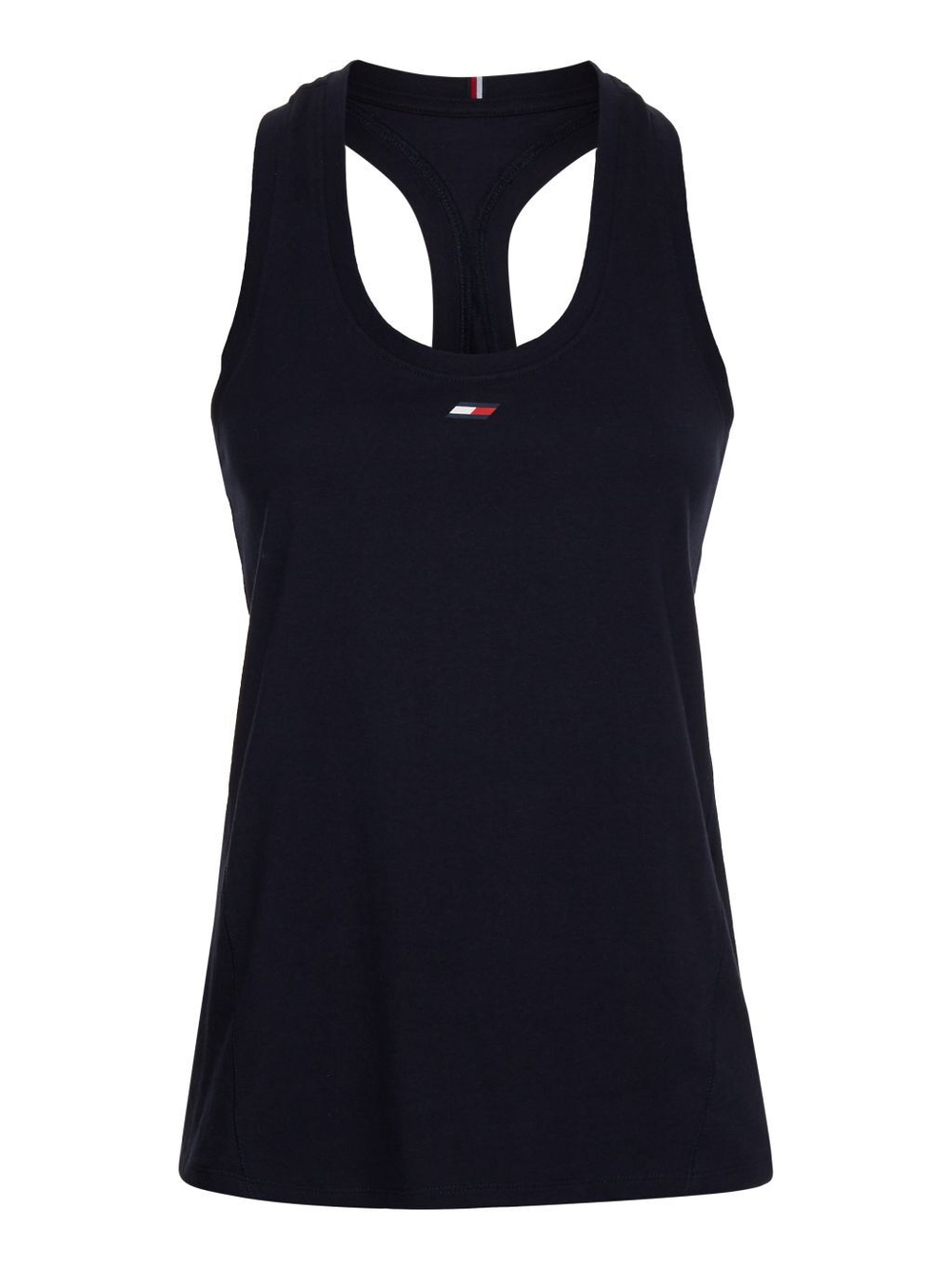 Женский топ теннисный Tommy Hilfiger Regular Tank Top - desert sky