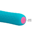 Pretty Love Quentin – голубой вакуумный стимулятор клитора, 12 режимов