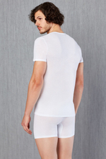 Мужская футболка свободного покроя Doreanse Cotton Premium (Размер: XL) (Цвет: белый)