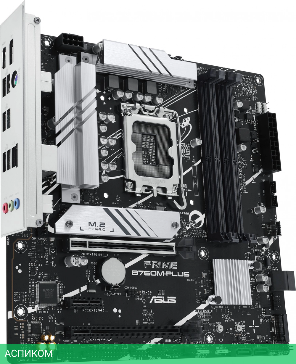 Материнская плата ASUS PRIME B760M-PLUS (90MB1GY0-M0EAY0)