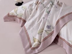 Комплект с ЛЕТНИМ одеялом Asabella 2199 ФЛАНЕЛЬ с Тенселем