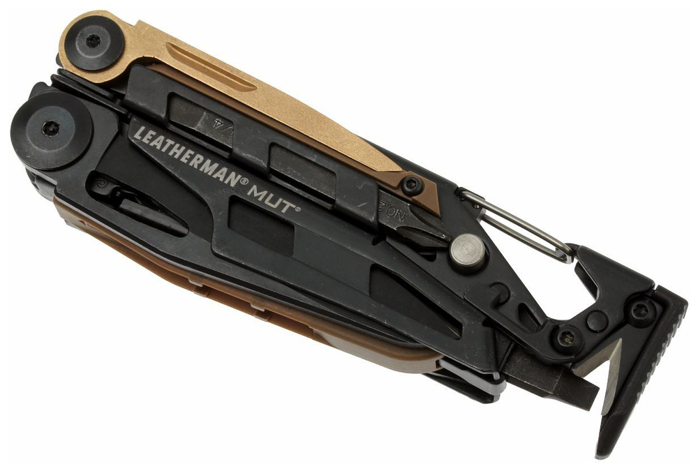 Мультитул Leatherman MUT, 16 функций, черный,  нейлоновый чехол MOLLE 850122N